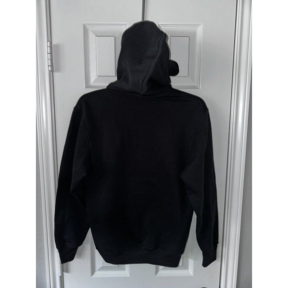 Hypnotoad Frog Football Pullover Hoodie Navy Small Gildan Brand TCU Fanwear - Picture 2 of 5